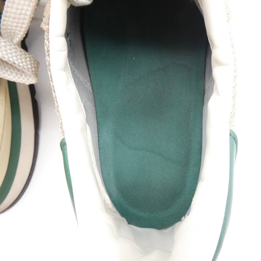New Balance 990v1 02134 Mens Athletic Shoes Tan Green Suede Lace Up Made In USA - Picture 9 of 11